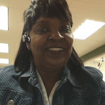 Ethel Washington at school